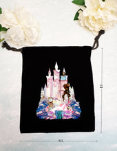 Load image into Gallery viewer, Beauty and the Beast Drawstring bag - gift pouch
