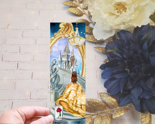 Beauty and the Beast Grand Staircase Bookmark