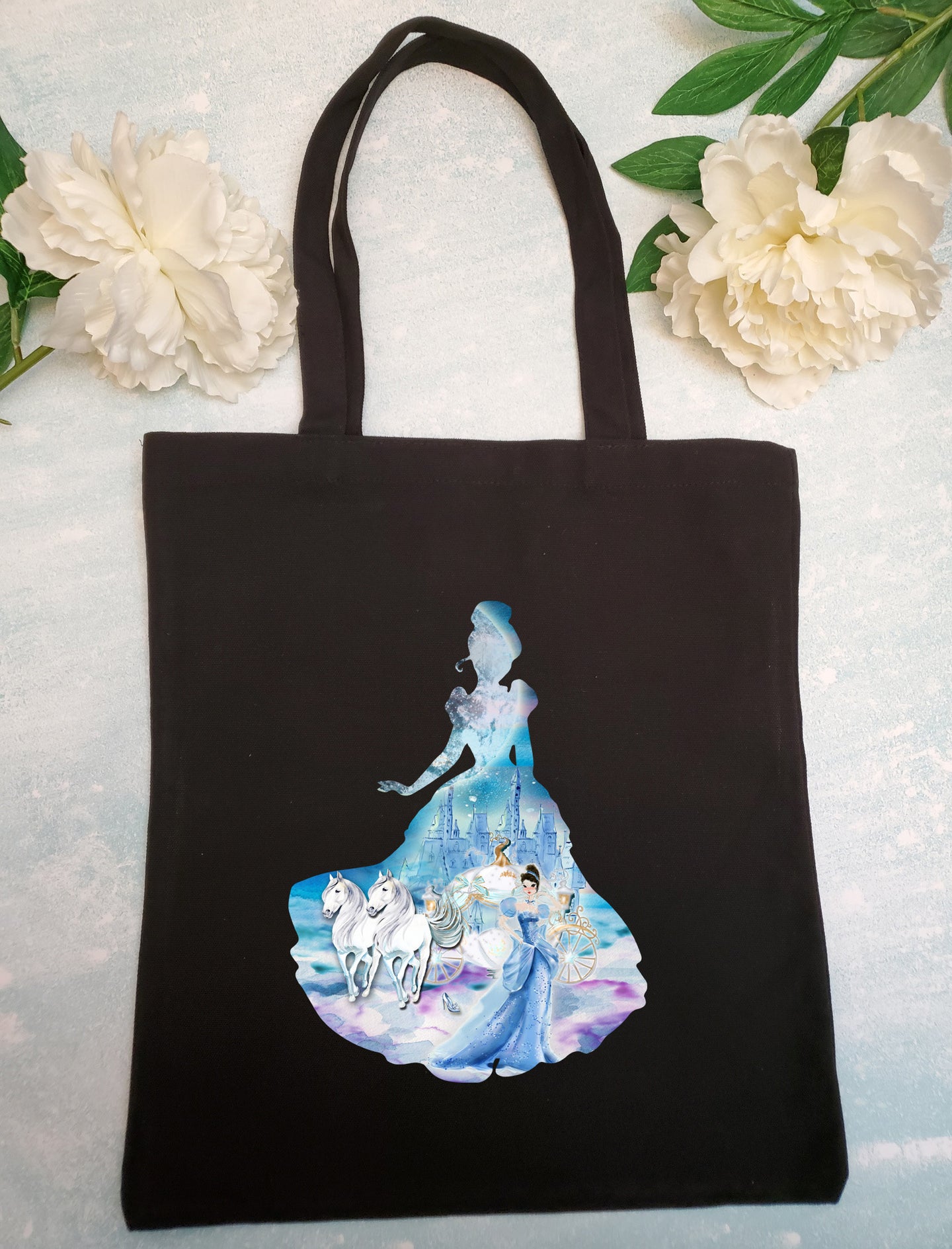 Fairytale Cinderella Princess Tote bag