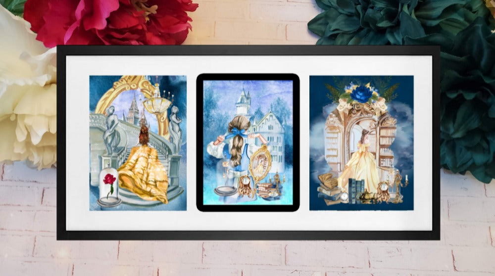Beauty and the Beast - Art Print Collection