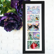 Load image into Gallery viewer, Fairytale Mashup - Cinderella, Snow Queen - 5x7 Art Print
